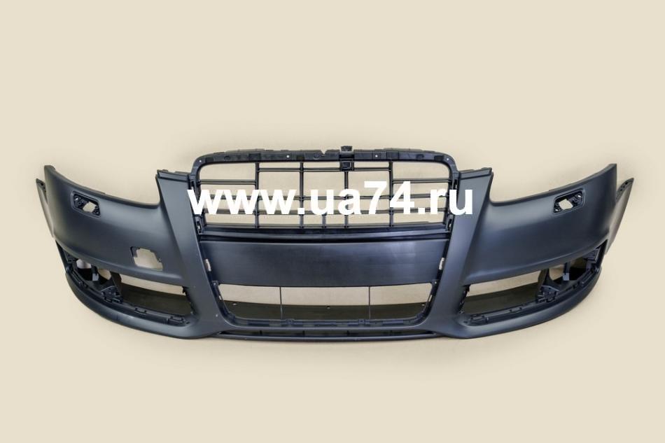 Бампер передний Audi A6 08-11 (4F0807105AAGRU / ST-AU15-000-A0 / SAT)