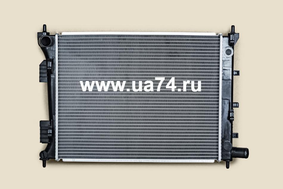 Радиатор двс пластинчатый Hyundai Solaris / Kia Rio 11-16 М/Т (JPR0071 / JustDrive)