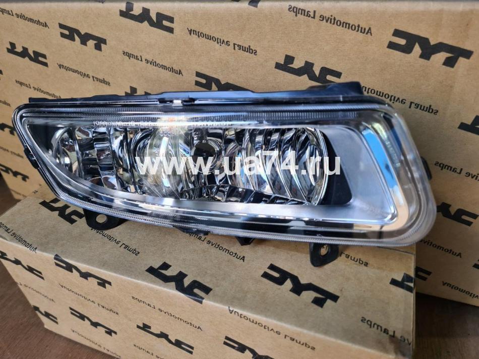 Туманка (1 лампа) Volkswagen Polo HB 09- / Polo Sdn 14- RH Правая (19-A875-A6-2B / TYC)