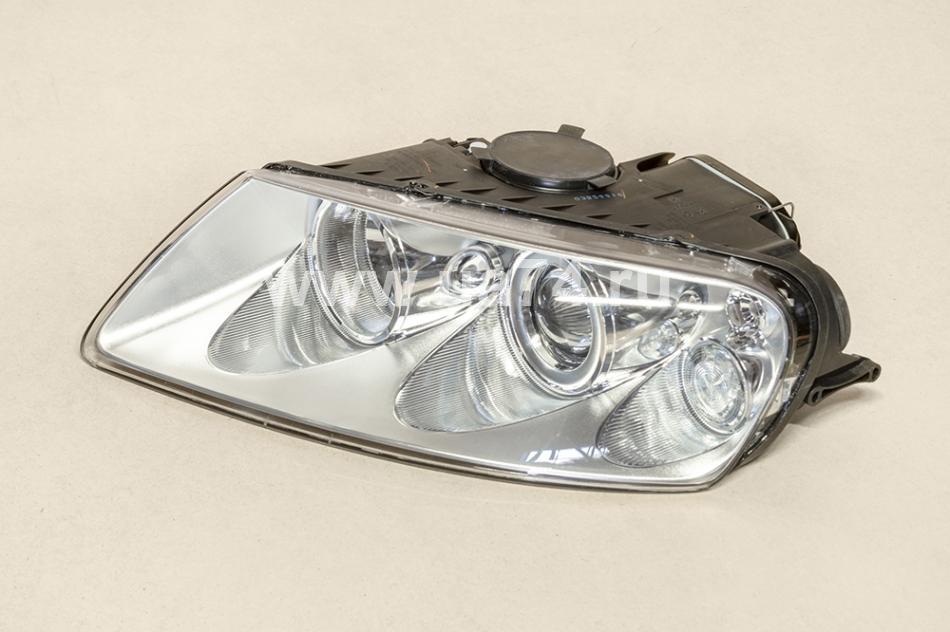 Фара галоген VOLKSWAGEN TOUAREG 03-07 LH ЛЕВАЯ (441-1184LMLD-EM / DEPO)