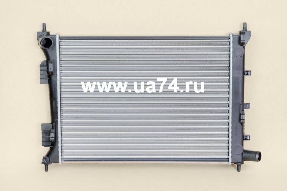 Радиатор двс трубчатый Hyundai Solaris / Kia Rio III 11-16 МКПП (SG-HY0016-MT-R / SAT)