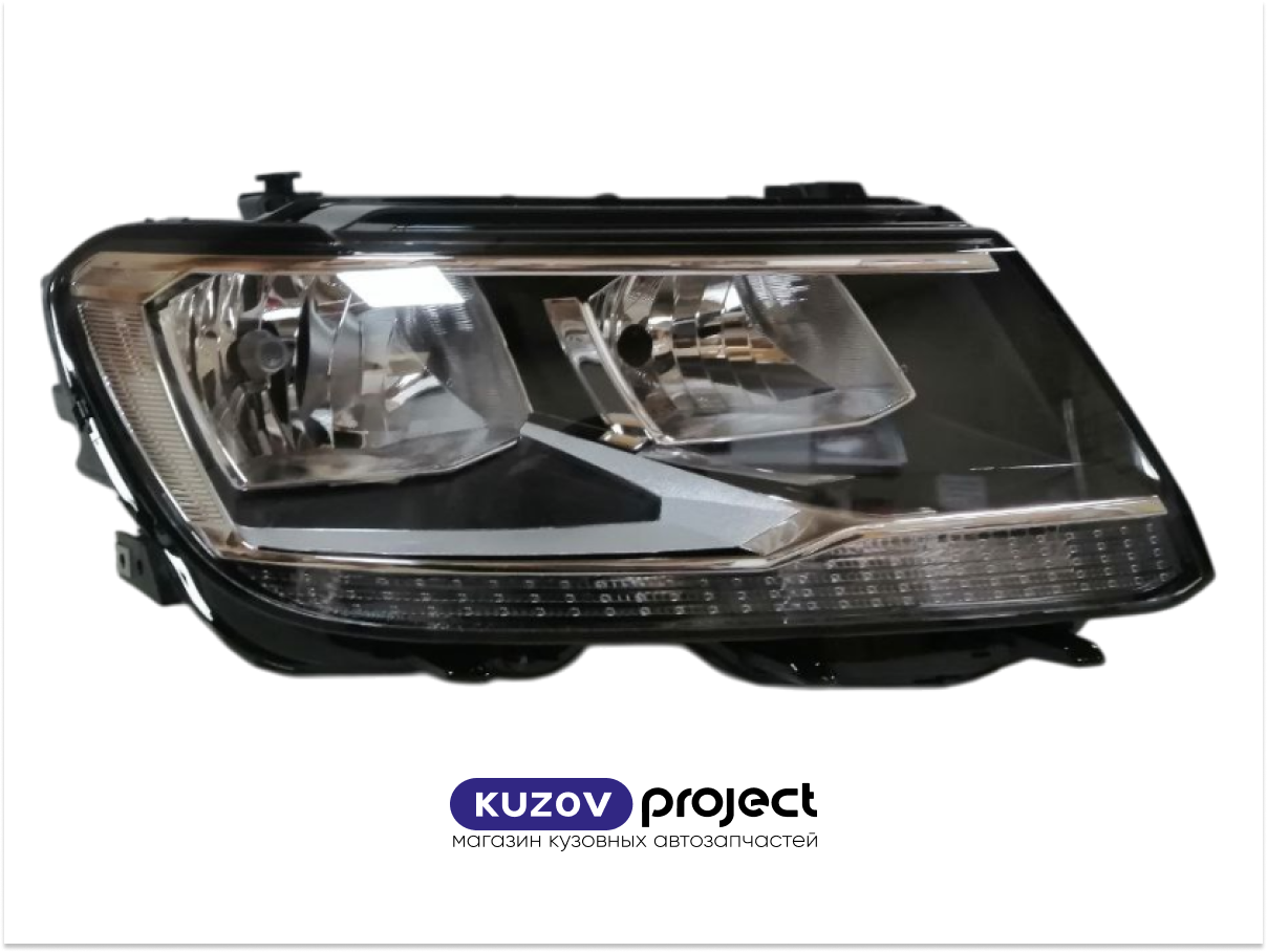 Фара правая с электрическим корректором Volkswagen Tiguan 2016-2021 (TYC / Тайвань)
