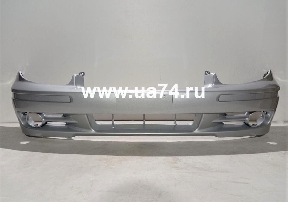 Бампер перед Hyundai Sonata V 01-09 Россия Серый кварц S01 (Серебристый)