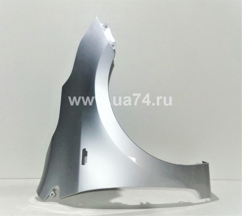 Крыло с отв. Kia Rio 17-20 Правое Silk Silver RHM (Серебристый металлик)