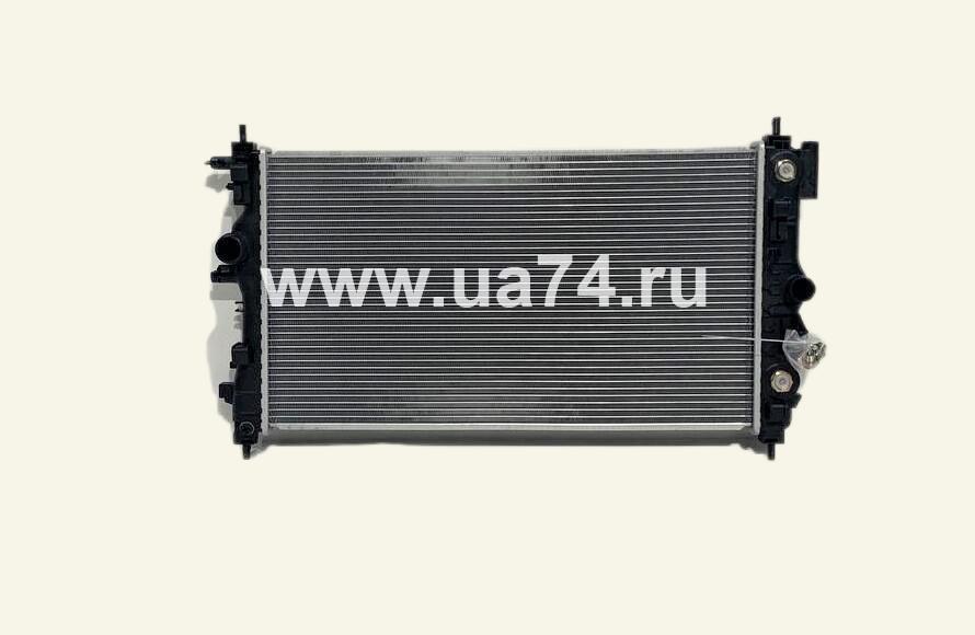 Радиатор  двс пластинчатый АКПП Chevrolet Cruze 1.6/1.8 09-/ Opel Astra J 1.4/1.6/1.8/ 09- /Zafira C 1.8 09- (JPR0044 / JustDrive)