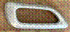 Накладка заднего бампера Chery Tiggo 8 18- Левая (CHTI806ARL / 602000698AAAKH) Китай