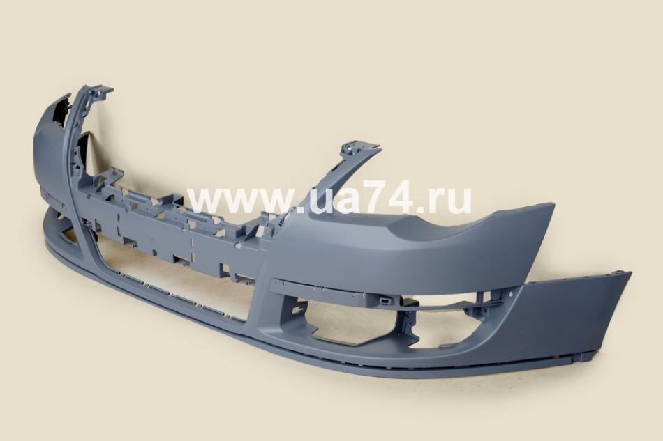 Бампер передний Volkswagen Passat (B6) 2005-2011 (EuroBump / Турция)