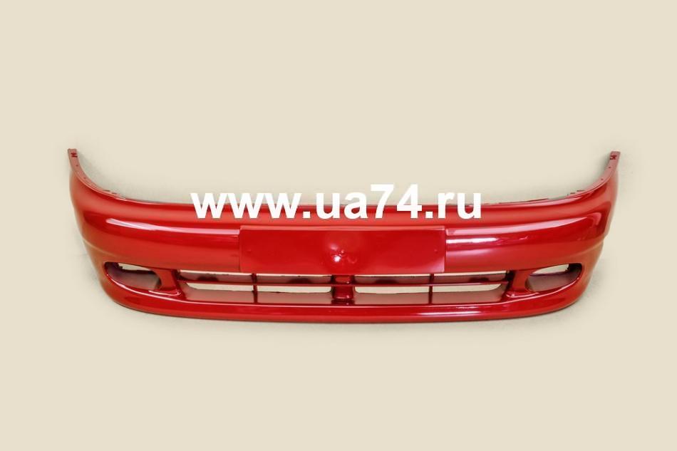 Бампер передний Chevrolet Lanos Россия Marsala Red (Красный)