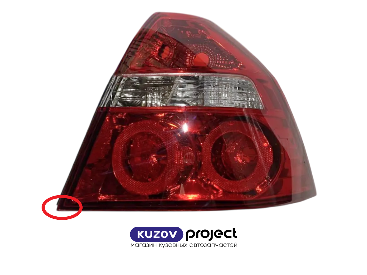 Фонарь правый Chevrolet Aveo (T250) 2005-2012 (Китай / Сломано крепление / Отклеен пластик) Дисконт 20%