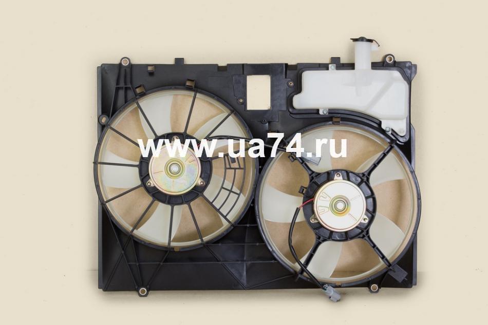 Диффузор радиатора двойной в сборе LEXUS RX330 / TOYOTA HARRIER 1MZ / 3MZ 03-08 (ST-LX46-201-0 / SAT)