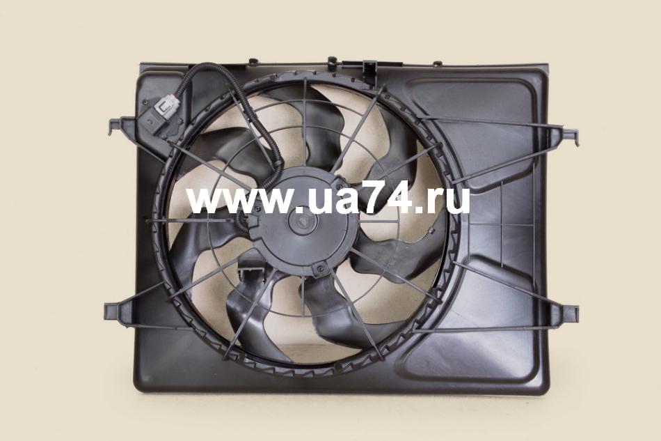 Диффузор радиатора в сборе Kia Ceed 07- / Hyundai Elantra / I30 06-10 (ST-KA02-201-0 / SAT)