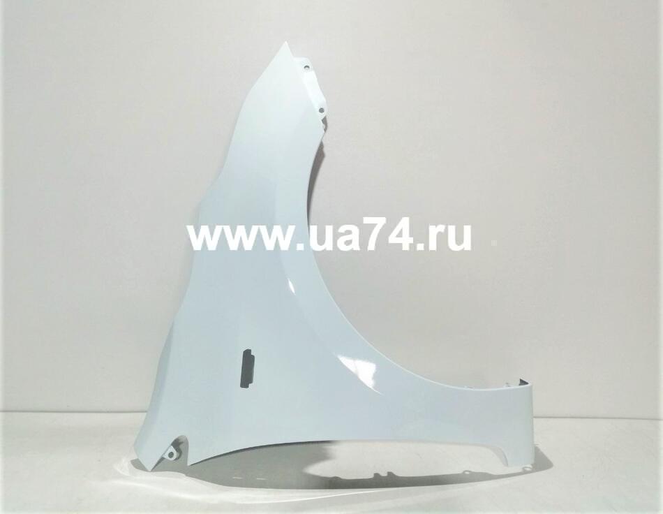 Крыло с отв. Kia Rio 17-20 Правое Crystal White PGU (Белый металлик)