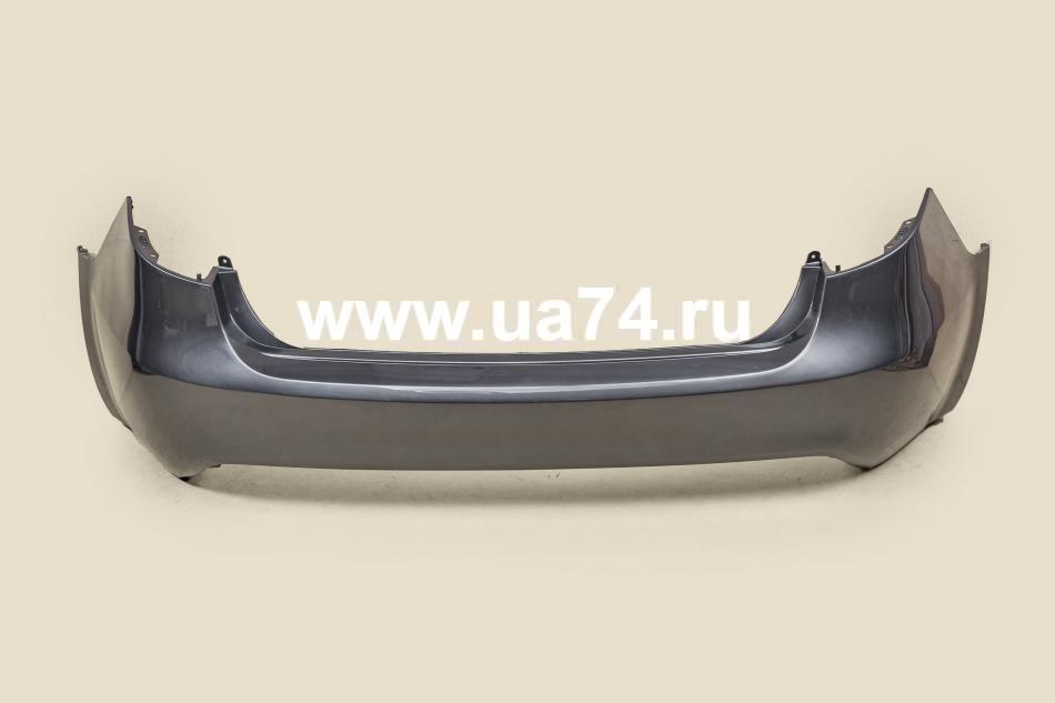 Бампер задний Kia Rio 11-14 седан Carbon Grey SAE (Серый металлик)