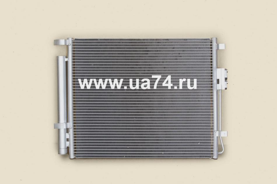 Радиатор кондиционера HYUNDAI SANTA FE 13- / KIA SORENTO 09- 2.2D (ST-HN67-394-0 / SAT)