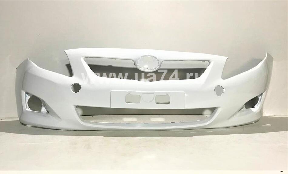 Бампер перед Toyota Corolla 06-09 Super White 040 Белый (JH04-CRL08-016040UC / Царапины) Дисконт 10%