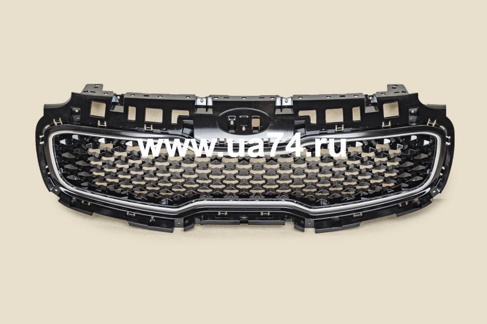 Решетка радиатора Kia Sportage 16-18 (ST-KA83-093-0 / 02-F100-07) Китай