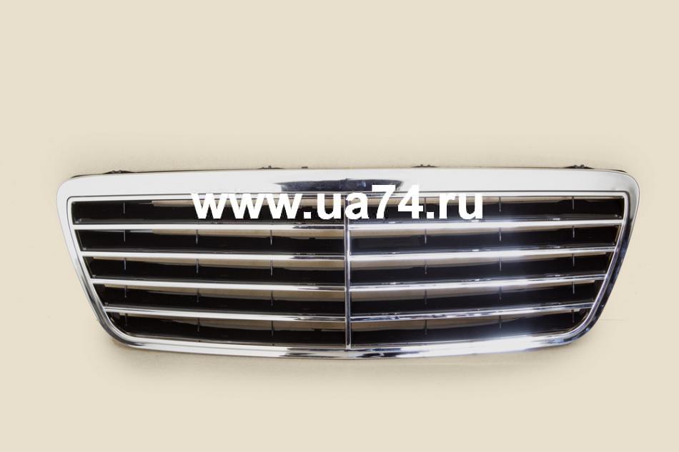 Решетка радиатора Mercedes Benz E-Class W210 99-02 (BZ07021GA / 23-95-11)