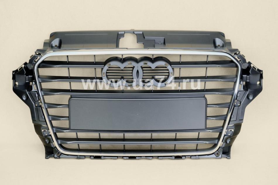 Решетка радиатора с молдингом Audi A3 (8V) 12-14 (AD07033GAV / TYG)