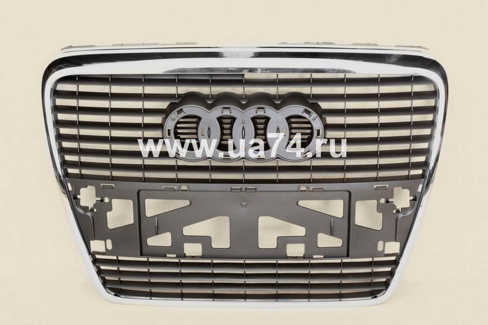 Решетка радиатора Audi A6 05-08 (AD05-0411 / ST-AU15-093-0)