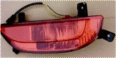Фонарь в задний бампер Chery Tiggo 8 18- Левый (CHTI829ARL / 605000023AA) Китай