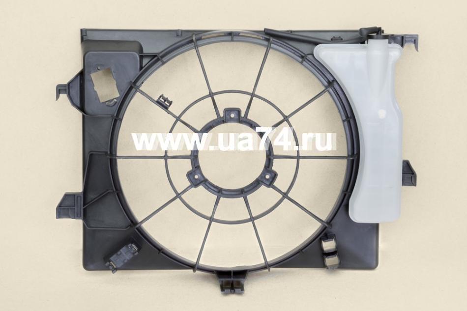 Диффузор радиатора без мотора Hyundai Solaris / Kia Rio III 10- (ST-HNS1-200-0 / SAT)