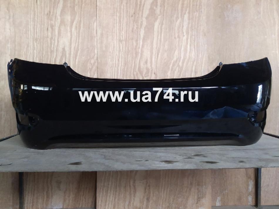 Бампер задний Hyundai Solaris 11-13 Россия Phantom Black MZH (Черный) Дисконт 10%