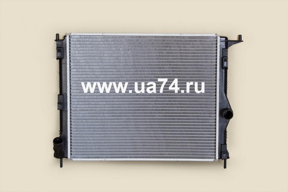 Радиатор пластинчатый LOGAN 08- /LADA LARGUS 12- БЕЗ А/С (8200735038 / RN0002-08 / SAT)