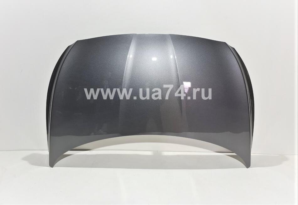 Капот Hyundai Solaris 10-14 Carbon Grey SAE (Серый металлик)