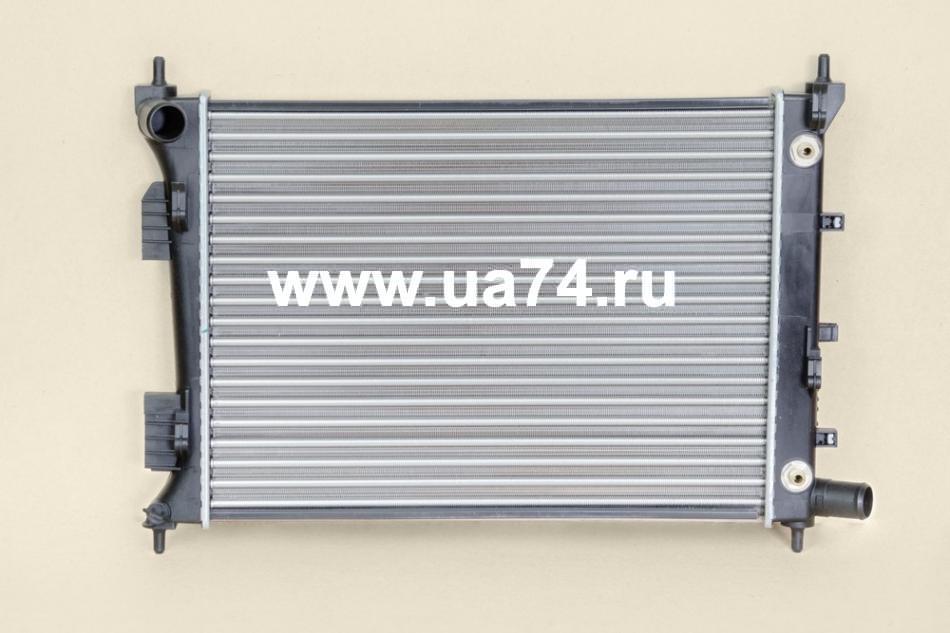 Радиатор трубчатый Hyundai Solaris / Kia Rio III 6AT 15- (SG-HY0016-1-R / SAT)