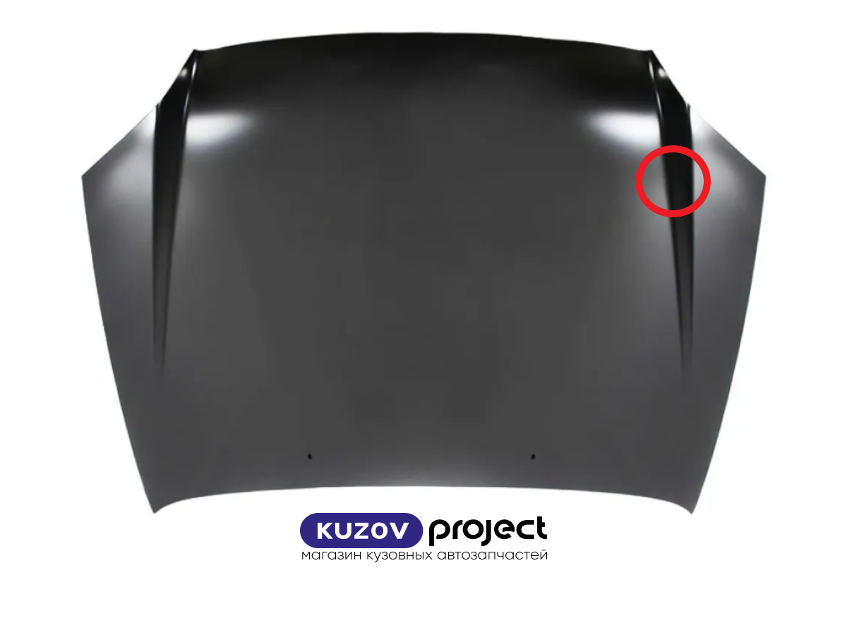 Капот Hyundai Accent Tагаз 1999-2012 Тайвань (HN1701AUC1 / Вмятина) Дисконт 20%