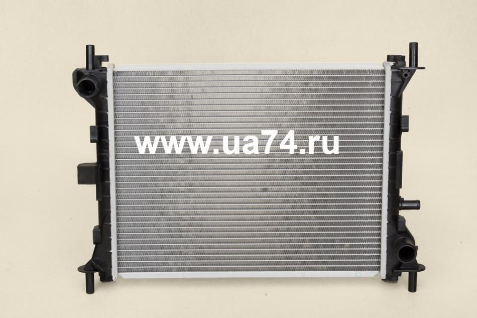 Радиатор двс пластинчатый FORD FOCUS 1.4/1.6 98-04 без кондиционера (FD0002 / SAT)