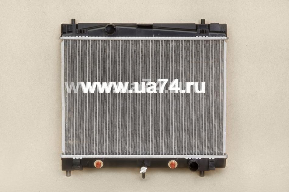 Радиатор пластинчатый Toyota Ist/Vitz/Yaris 07- (1NZ/2NZ/2SZ/1KR)(TY000W90 / SAT)