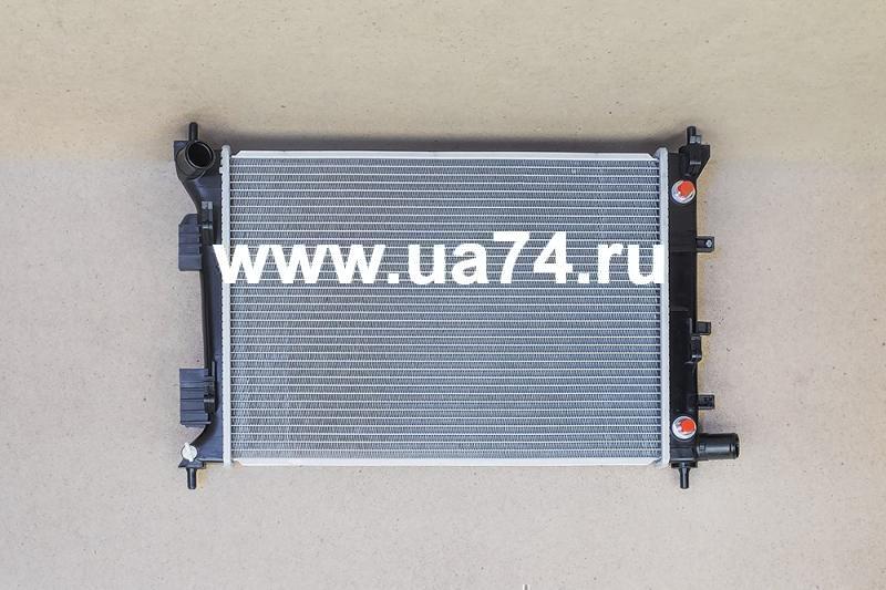 Радиатор двс пластинчатый Hyundai Solaris / Kia Rio 11- (JPR0014 / JustDrive)