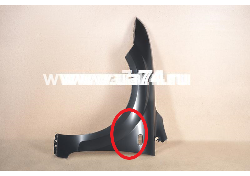 Крыло левое Ford Focus II 2004-2008 (Тайвань / Залом) Дисконт 40%
