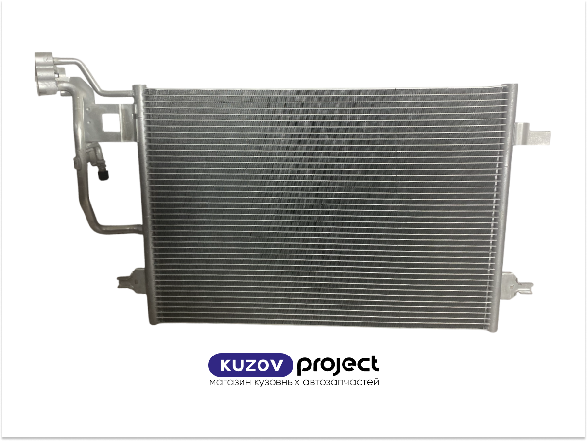 Радиатор кондиционера Volkswagen Passat (B5) 2000-2005 / Skoda Superb 2002-2008 (TERMAL)