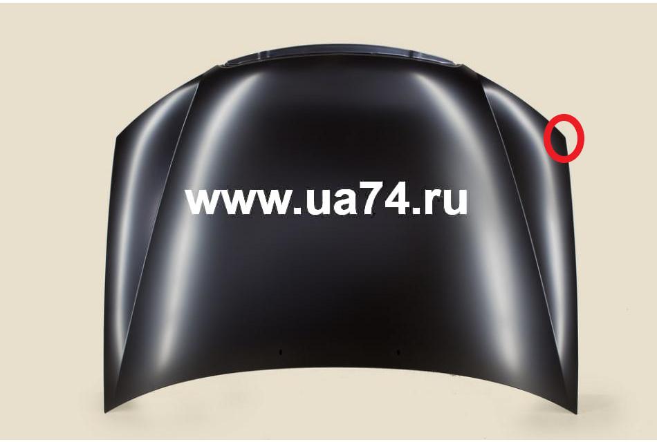Капот Kia Cerato 2004-2009 (Тайвань / Залом уголка) Дисконт 20%