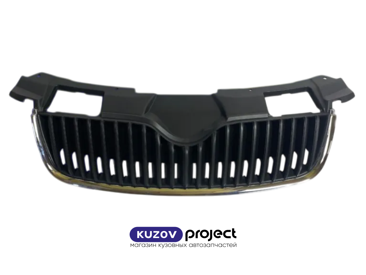Решетка радиатора Skoda Fabia 2007-2010 (Китай)