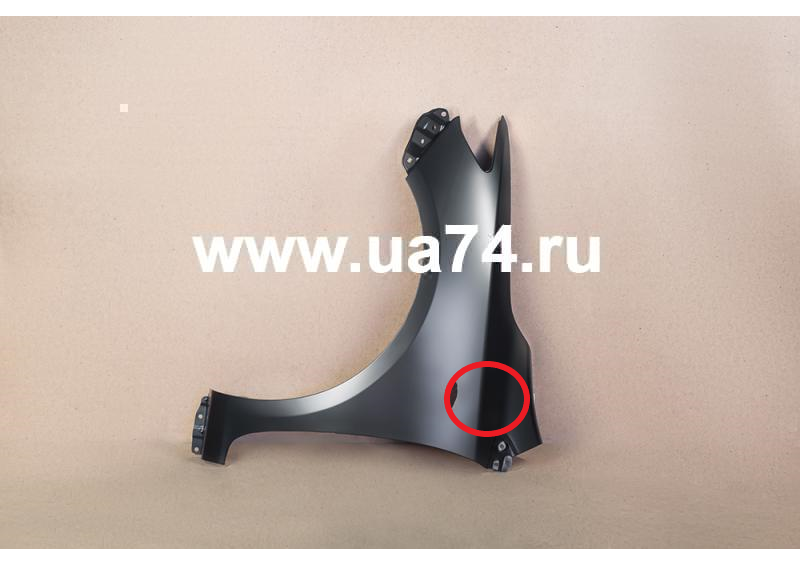 Крыло с отв. Toyota Corolla 06-09 Левое (Тайвань)