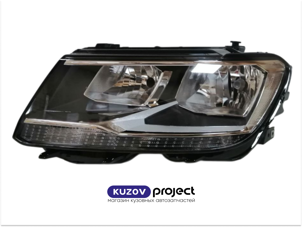 Фара левая с электрическим корректором Volkswagen Tiguan 2016-2021 (TYC / Тайвань)