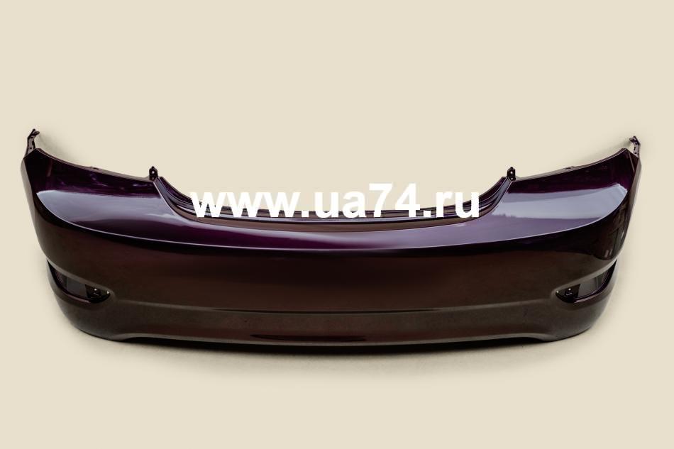 Бампер задний Hyundai Solaris 11-13 4D Россия Purple Fantasia PXA (Фиолетовый перламутр)