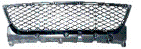Решетка в бампер Mazda 3 03-06 Sedan (MZ010308 / BN8V501T0B) Китай