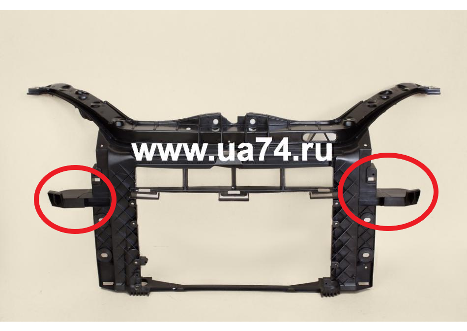 Рамка радиатора Ford Fusion 2002-2012 (Тайвань / Сломано крепление) Дисконт 15%