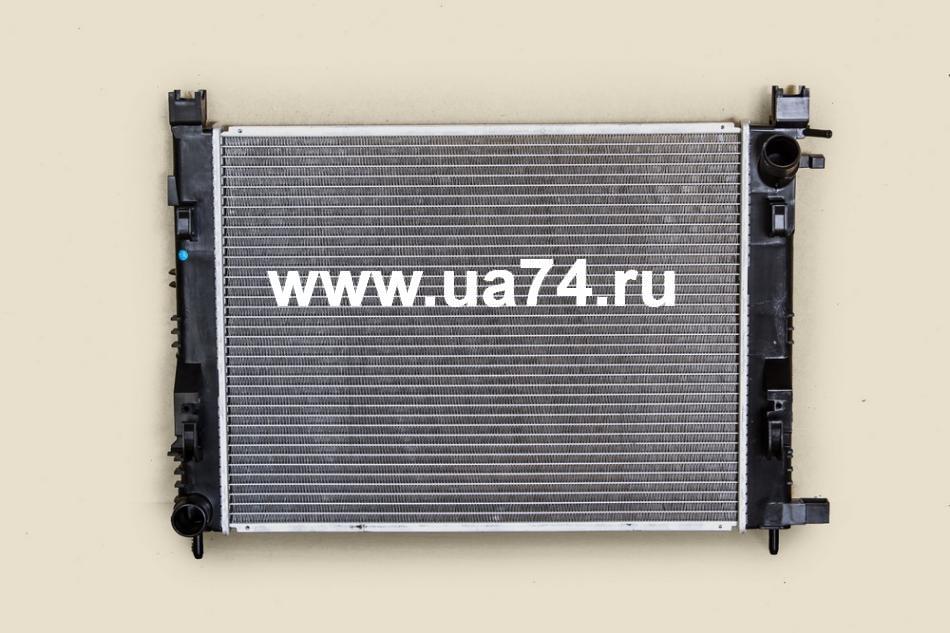 Радиатор двс пластинчатый Renault Logan / Sandero 14- / Duster 12- (JPR0067 / JustDrive)