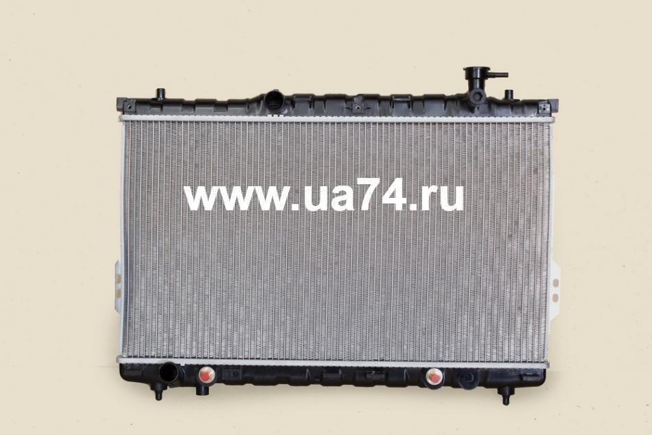 Радиатор двс пластинчатый Hyundai Santa Fe 00-06 2.0 / 2.4 / 2.7 (JPR0145 / JustDrive)
