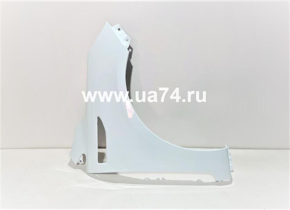Крыло с отв. Kia Rio 11-16 Правое Cristal White PGU (Белый металлик)