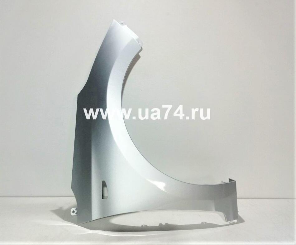 Крыло с отв. Hyundai Solaris 17-20 Правое Silk  Silver RHM (Серебристый Металлик)