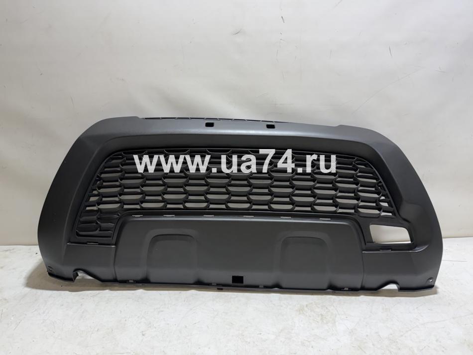 Решетка в бампер Renault Duster 2015-2021 (EUROBUMP / Турция)