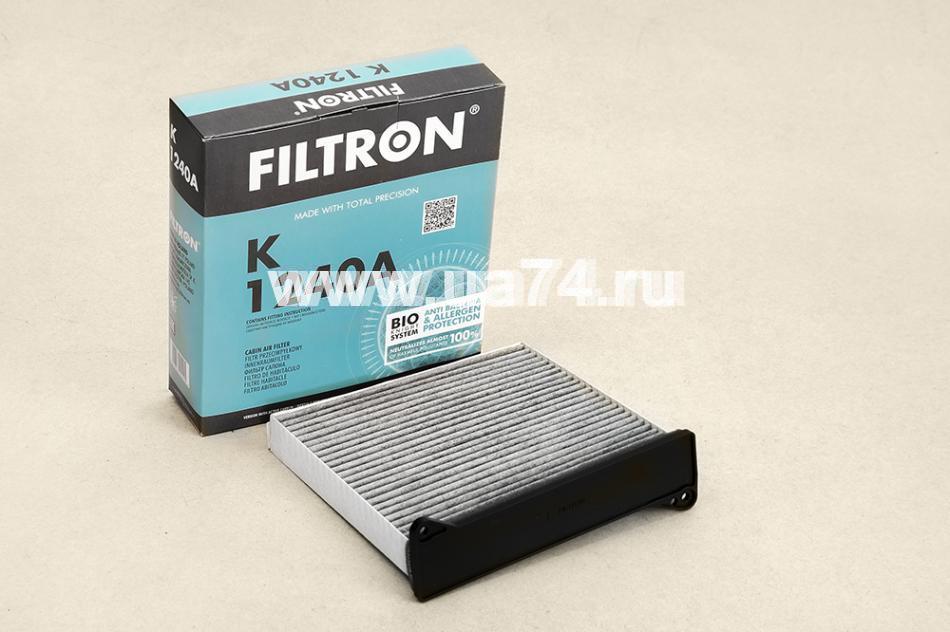 Фильтр салона (угольный) Filtron K1240A Mits Grandis 04- Lancer 03- Outlender 03- (K1240A / Filtron)
