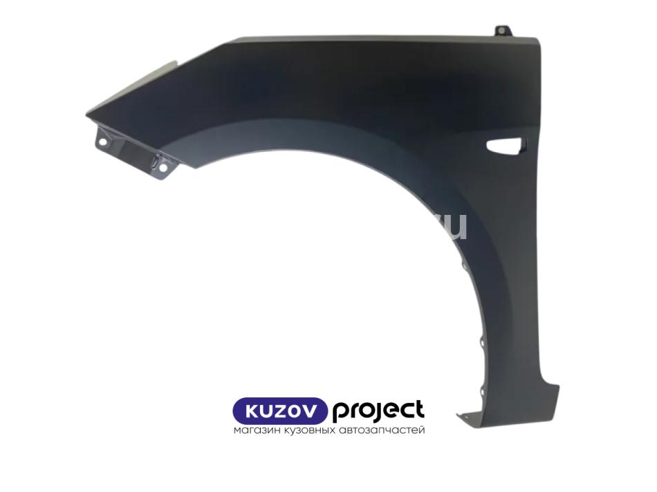 Крыло левое с отверстием под повторитель Hyundai Solaris 2010-2017 (TYG / Тайвань)