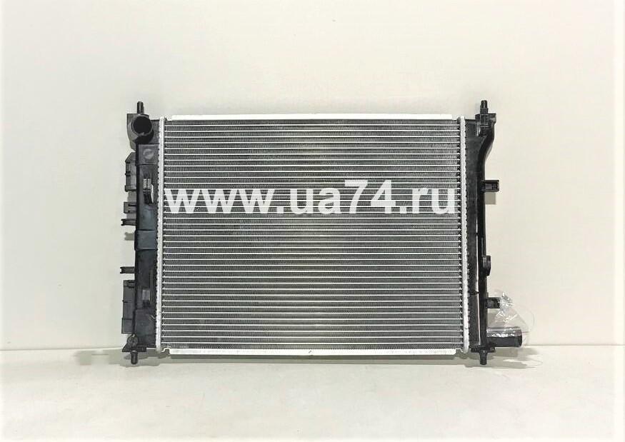 Радиатор пластинчатый Hyundai Solaris / Kia Rio 17- M/T (JPR0181 / JustDrive)